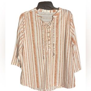 Eden & Olivia Long Sleeve Tunic Size XL